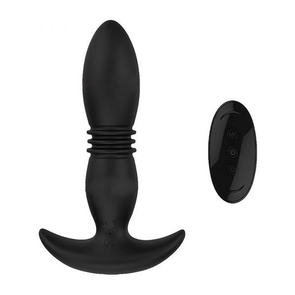 Wireless remote control male masturbator anal plug