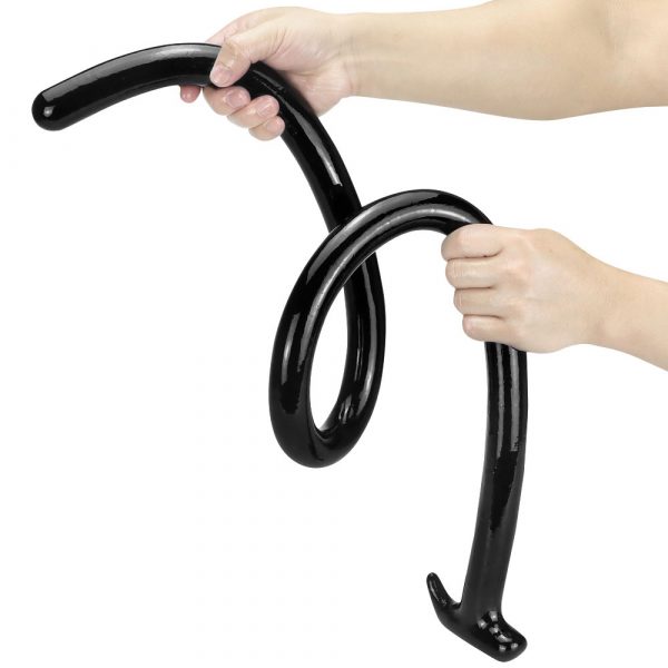 1m extra long vestibular anal plug and anal strip for anal expansion