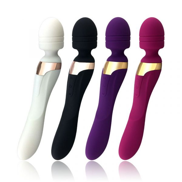 Big head AV stick Double head vibrator Charging Variable frequency female masturbator