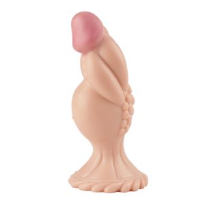 Body Safe Wearable Penis Gay Anal Plug Masturbation Simulation PVC Dildo