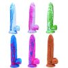 Corn stick silicone penis anal plug vegetable penis