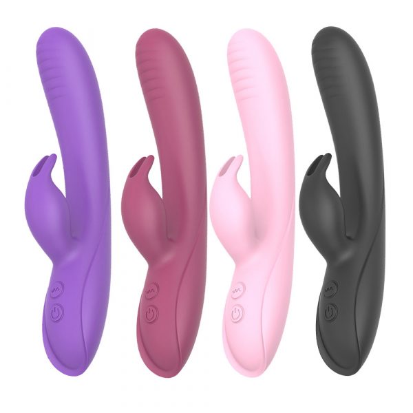 Double-shock-G-spot-rabbit-vibrator-adult-sex-toy