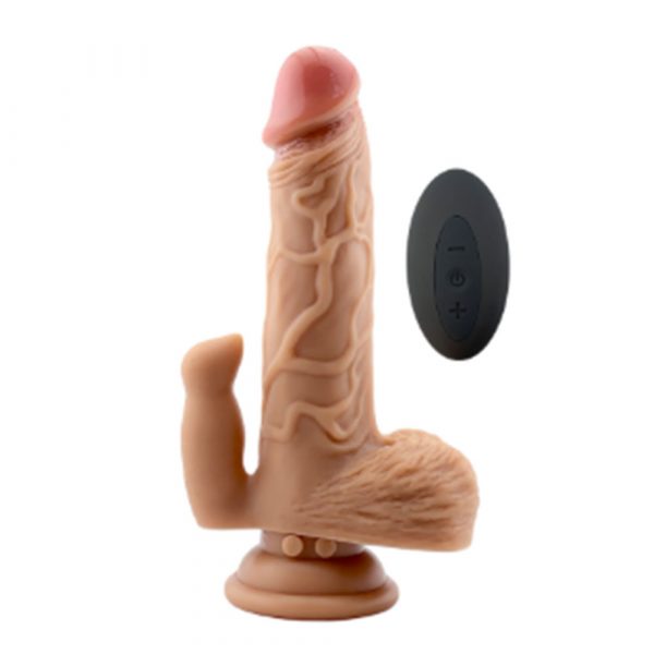 Electric retractable penis sex toy