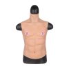 Fake male muscle suit Silicone stage play performance suit