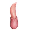 High end female sex tongue licking clitoris stimulating masturbation stick