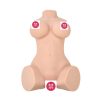 Human skin pattern masturbator Men's buttock inverted half doll