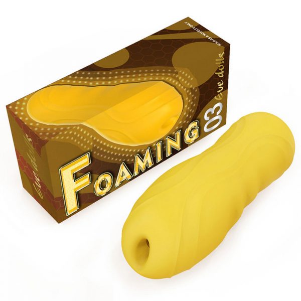 Men's manual masturbator foaming portable masturbator