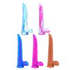 Mixed color alternative silicone sex toy imitation big penis dildo