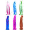 Mixed color cabbage female artificial penis silicone false penis