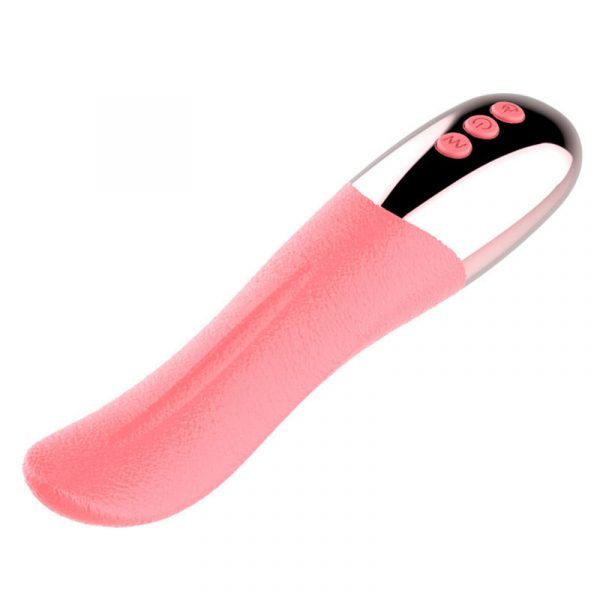 New Female Electric Warming Tongue Licking Masturator