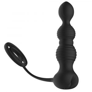 Remote control electric pull bead anal plug