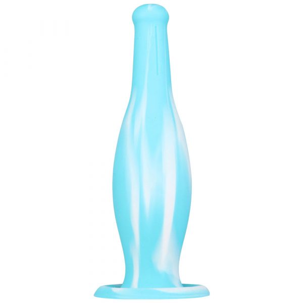 SM silicone anal whip vestibule anal plug fake penis expander