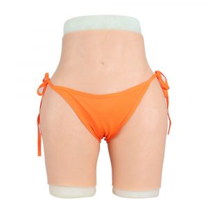 Silicone hip lifting false vaginal trousers