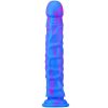 Straight mixed color anal and vestibular masturbator for men and women Silicone imitation penis