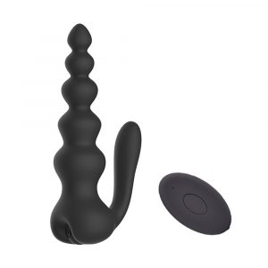 Wireless remote control electric pull bead anal beads