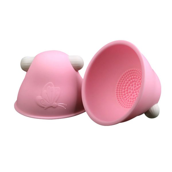 Wireless vibrating breast massager