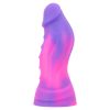 flood dragon animal form mixed color liquid silica gel dildo