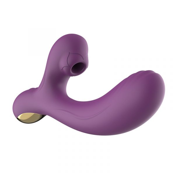 G-spot stimulation of clitoris sucking vibrator