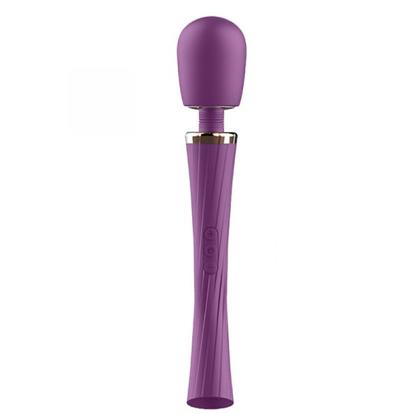 Powerful large female masturbator vibration silicone microphone small waist super AV stick massage